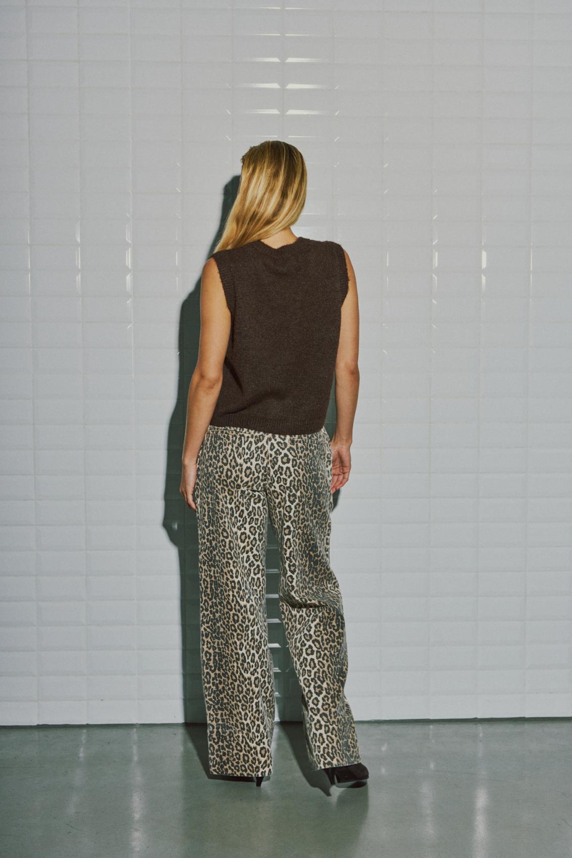 WithBlack Weste Andrea Dark Brown