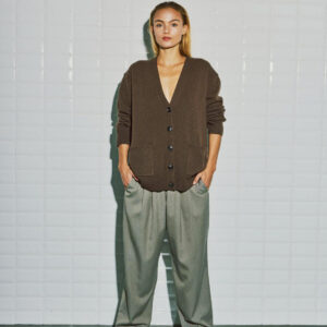 WithBlack Cardigan Camilla Cookie Brown