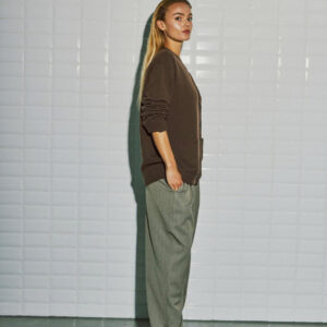 WithBlack Cardigan Camilla Cookie Brown