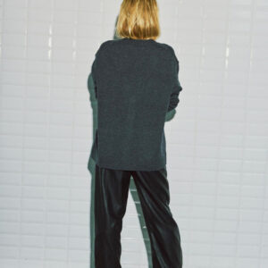 WithBlack Cardigan Camilla Dark Grey Melange