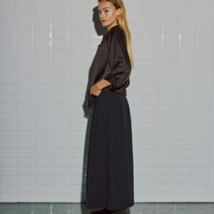 WithBlack Bluse Dagmar Dark Brown