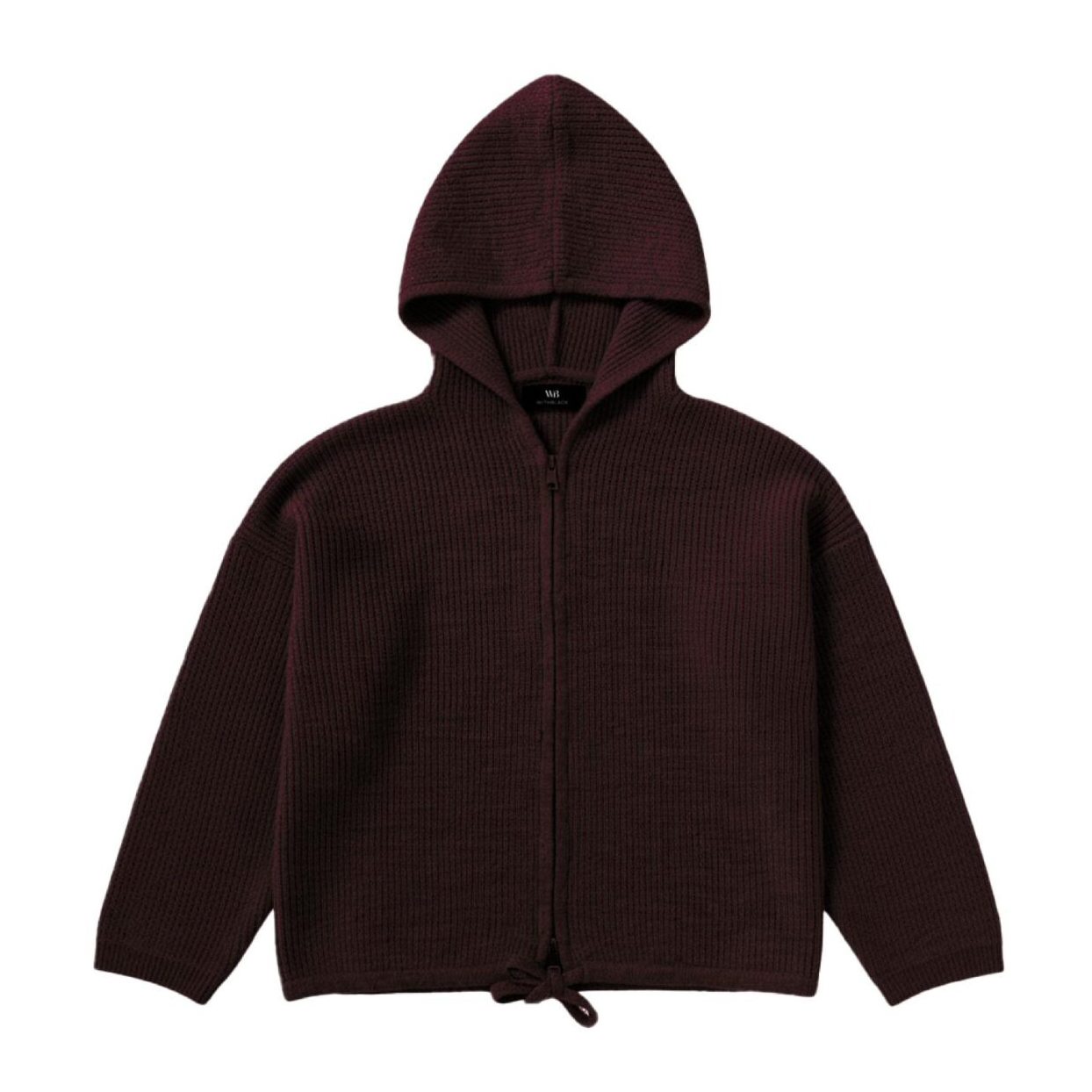 Genial Conceptstore With Black Iza Strickjacke Windsor Wine Melange 01