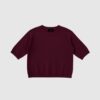 WithBlack Pullover Kai Dark Wine
