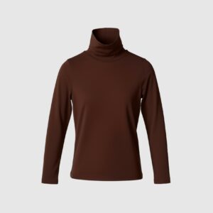WithBlack Shirt Lena Dark Brown