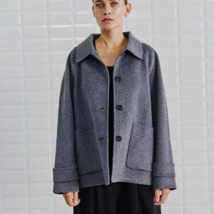 WithBlack Jacke Lucia Grey Melange