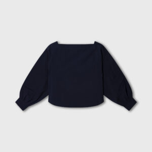 10DAYS Bluse Boatneck blouse poplin Night Sky, weitere Ansicht