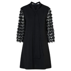 Ana Alcazar Kleid 'pailetten Fransen' Schwarz Ana Alcazar 042086 3892 B