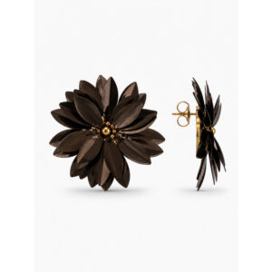 Lott Gioielli Ohrringe Azaria Premium Blumenstecker L Braun Ansicht 1