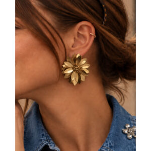 Lott Gioielli Ohrringe Azaria Premium Blumenstecker L Kupfer Ansicht 2