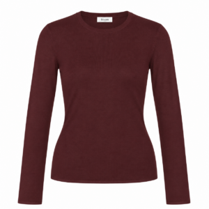 Bloom Longsleeve Fitted round neck Shiraz