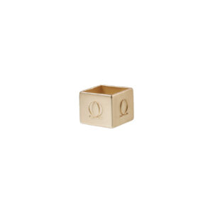 Purschoen Tuchring Logo Ring Square Gold