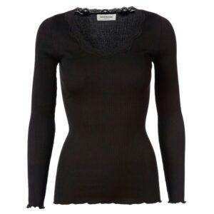Rosemunde Spitzen Langarm Shirt “schwarz” 5369 010 1