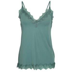 Rosemunde Spitzen Traegertop “eucalyptus” 4217 249
