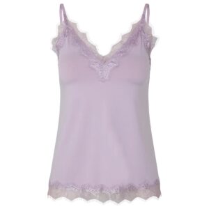 Rosemunde Spitzen Traegertop “lavendel Frost”