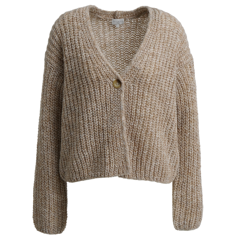 Genial Conceptstore Milano Italy Strickjacke Sand