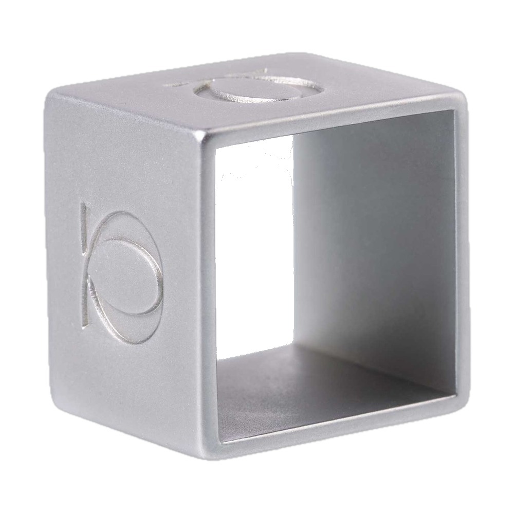 PURSCHOEN Logo-Ring Square „Silver“