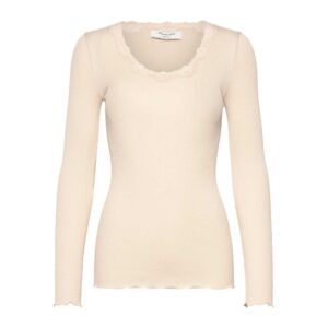 Rosemunde Seiden Langarmshirt Babette in Rainy Day