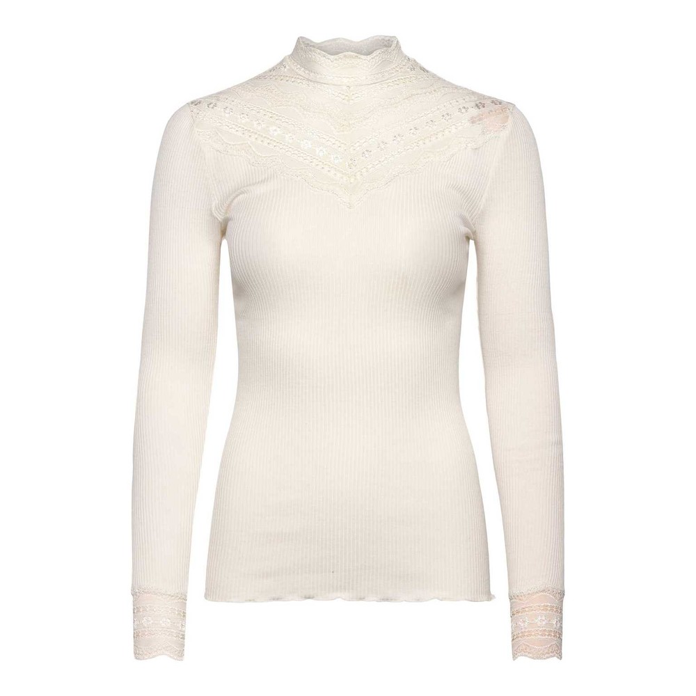 Rosemunde Seiden Spitzenshirt Benita in Ivory