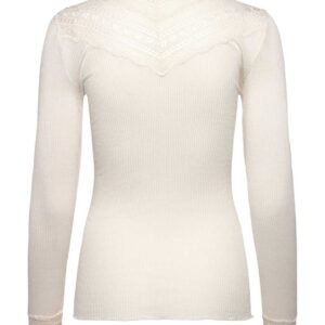Rosemunde Seiden Spitzenshirt Benita in Ivory