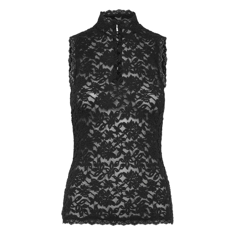Rosemunde Spitzentop Delicia in Black