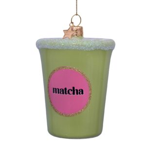 Vondels Weihnachtsbaumschmuck Matcha Latte Ansicht 2