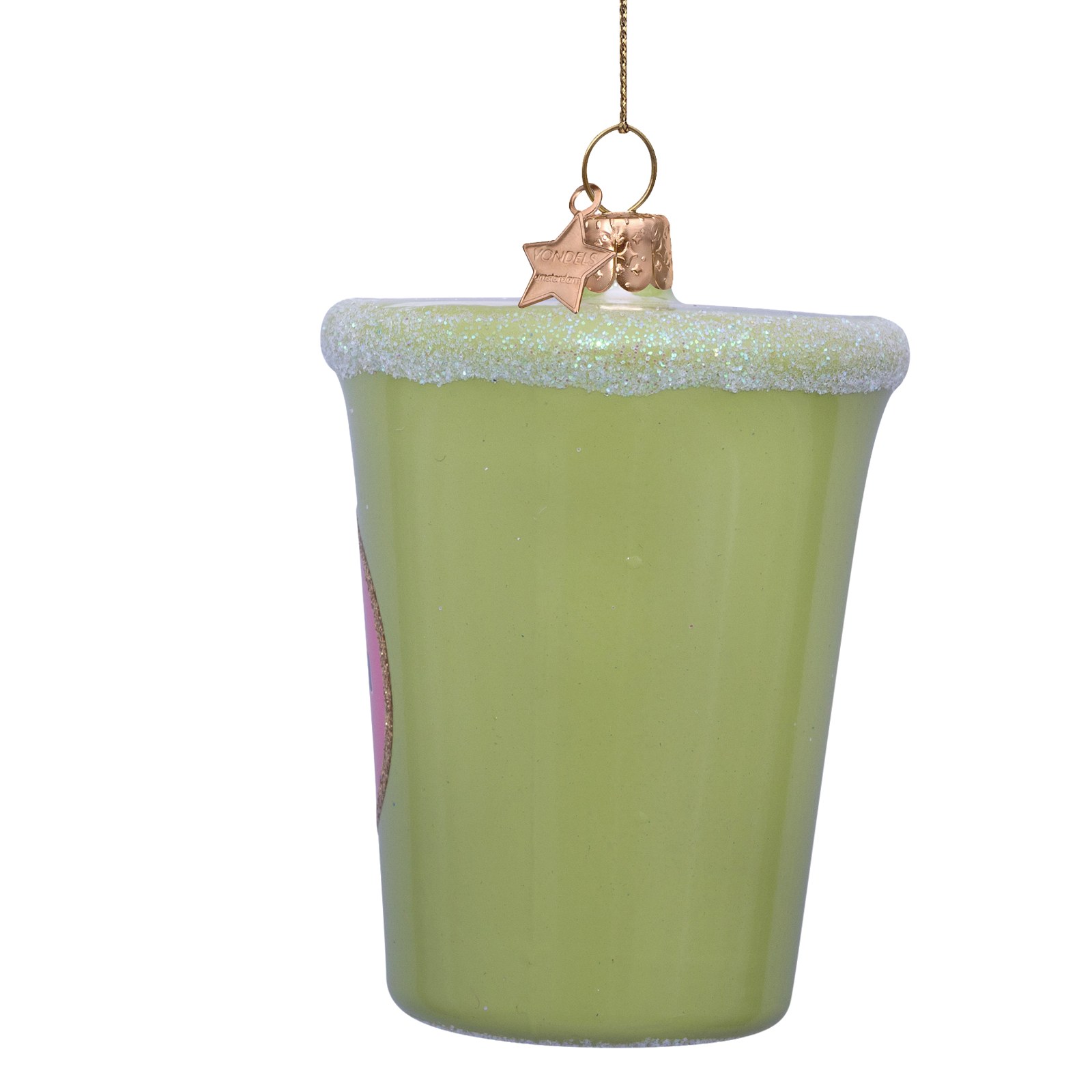 Vondels Weihnachtsbaumschmuck Matcha Latte Ansicht 3