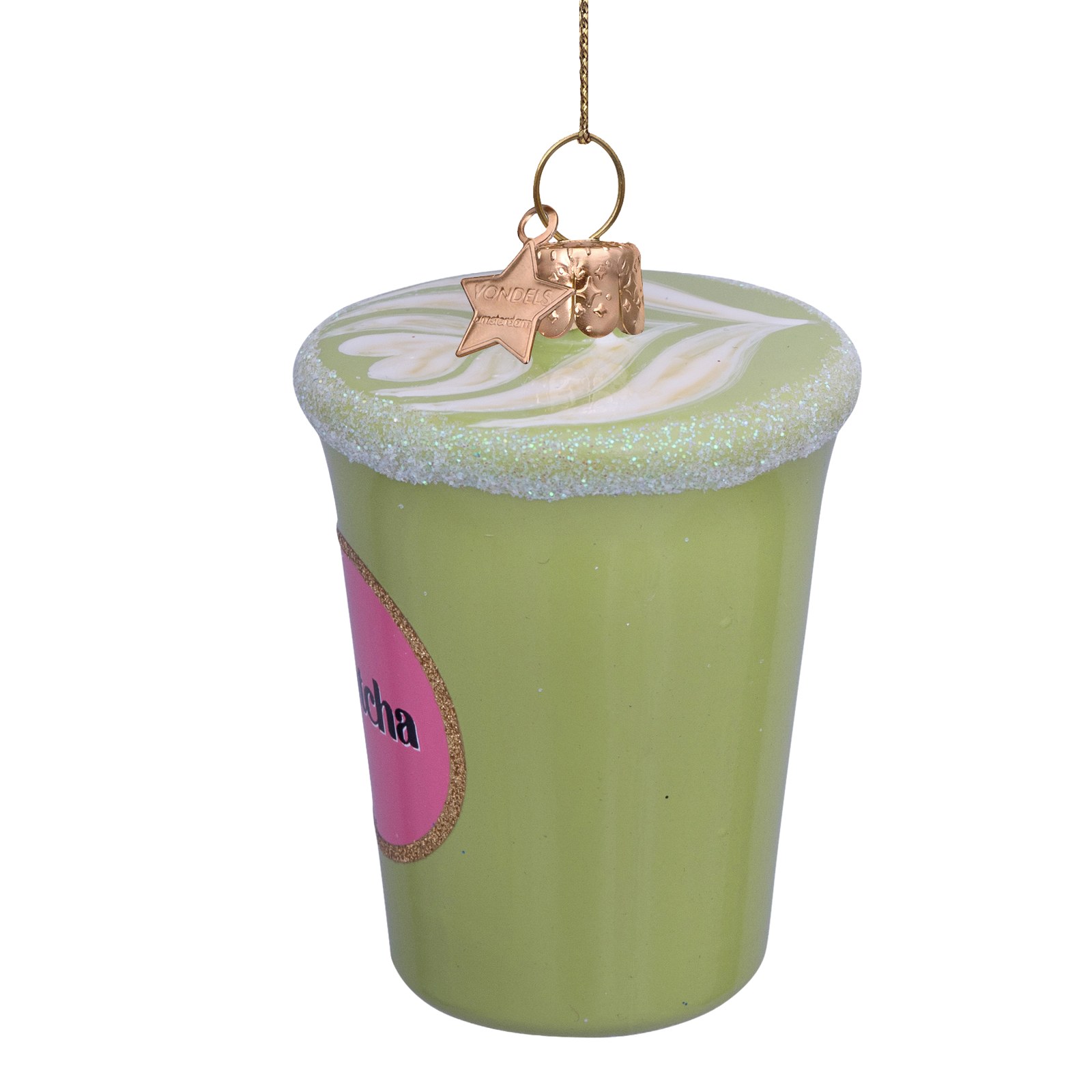 Vondels Weihnachtsbaumschmuck Matcha Latte Ansicht 5