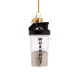 Vondels Weihnachtsbaumschmuck Protein-Shaker Ansicht 1