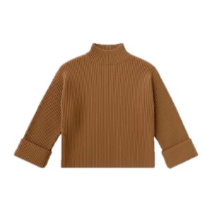 WITHBLACK Pullover „WBLCAROLINE LS Sweater“ Camel
