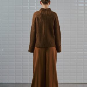 WITHBLACK Pullover „WBLCAROLINE LS Sweater“ Camel 02