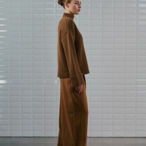 WITHBLACK Pullover „WBLCAROLINE LS Sweater“ Camel 04