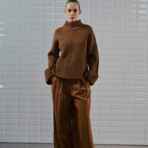 WITHBLACK Pullover „WBLCAROLINE LS Sweater“ Camel 05