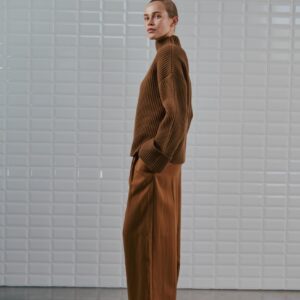 WITHBLACK Pullover „WBLCAROLINE LS Sweater“ Camel 06