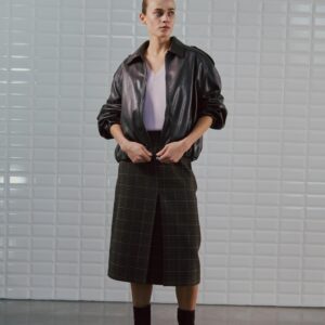 WITHBLACK Jacke „WBLISABEL Vegan Jacket“ Dark Brown 06