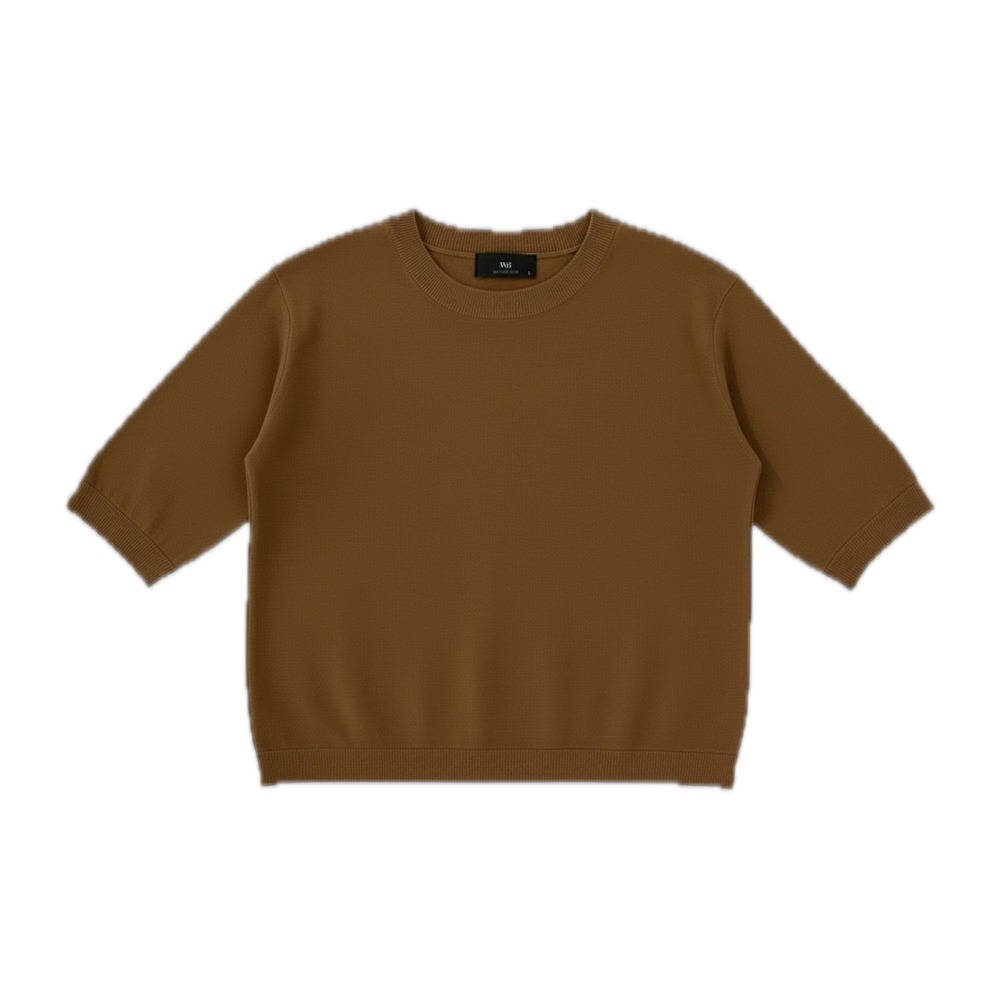 WITHBLACK Pullover „WBLKAI SS Pullover“ Camel