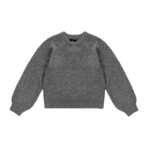 WITHBLACK Pullover „WBLMELODI LS Pullover“ Grey Melange