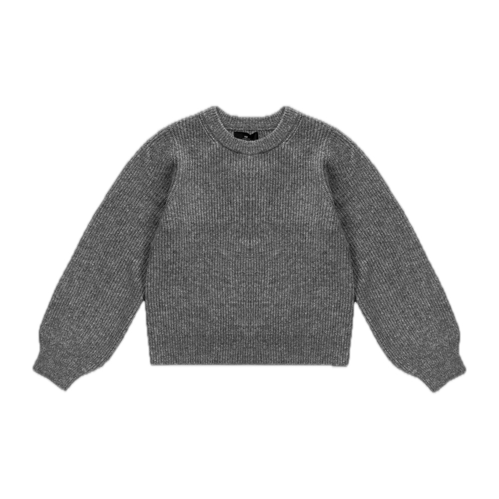WITHBLACK Pullover „WBLMELODI LS Pullover“ Grey Melange