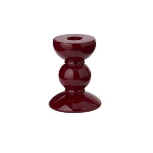 Small Cherry Bobbin Candlestick 10cm 440327.jpg