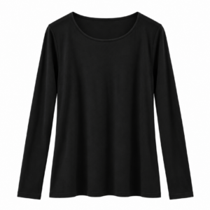 Milano Italy Langarmshirt Black