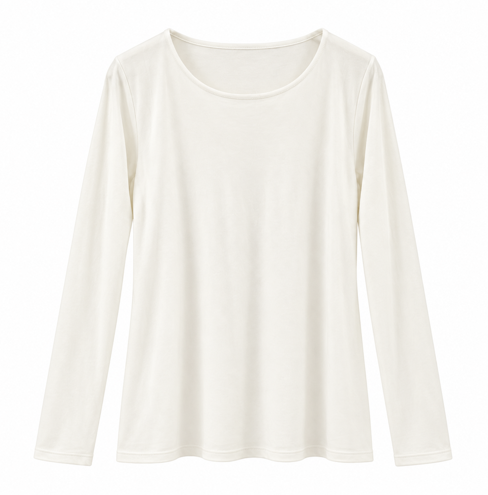 Milano Italy Langarmshirt Offwhite