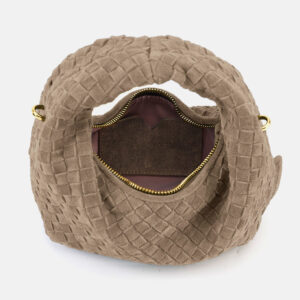 Les Visionnaires Tasche „Greta Micro Weave Cozy“ mushroom