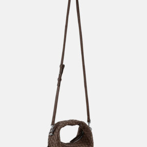 Les Visionnaires Tasche „Greta Micro Weave Silky“ chocolate