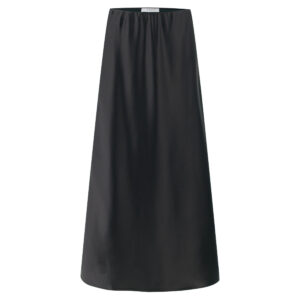 Genial Conceptstore Herzens Satinrock Midirock Ruby Schwarz 00