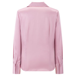 Genial Conceptstore Herzens Seidenbluse Ella Blush Rosa 01