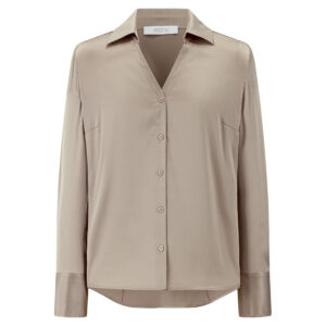 Genial Conceptstore Herzens Seidenbluse Ella Fondente 00