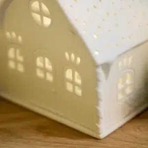 Räder Lichthaus Zuckerstangenhaus 11,8x10,9x13,5cm