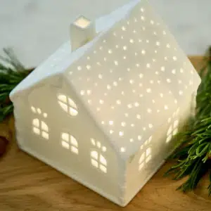 Räder Lichthaus Zuckerstangenhaus 11,8x10,9x13,5cm