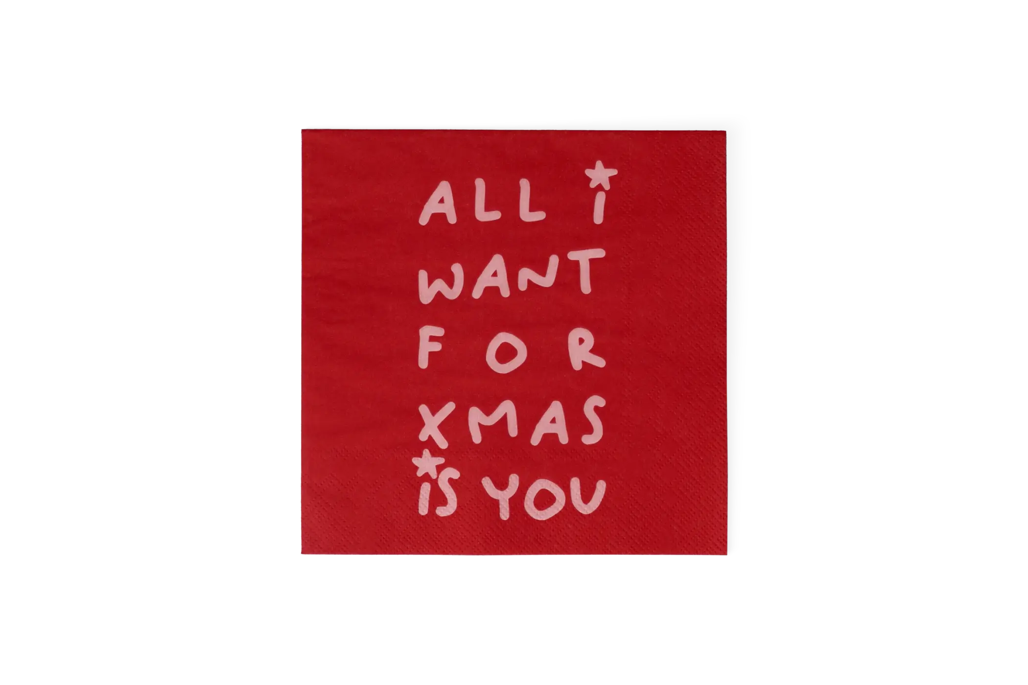 Räder Serviette 33x33cm All i want for xmas is you