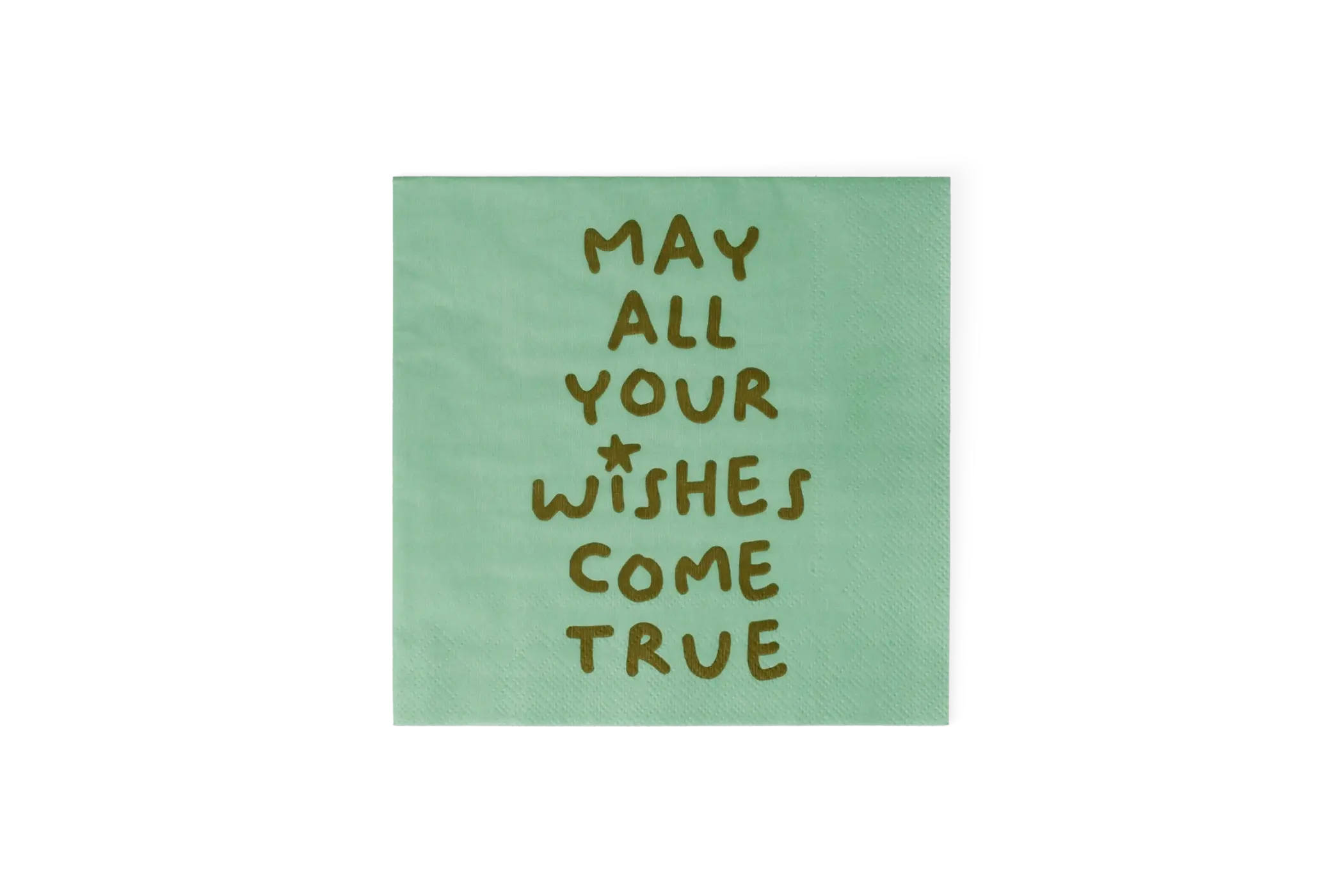 Räder Serviette 33x33cm May all your wishes come true