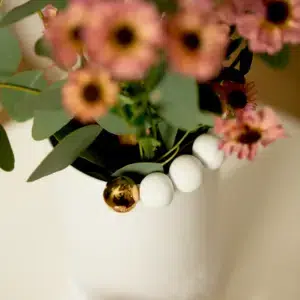 Räder Vase Schnee 11x9,9x21,9cm